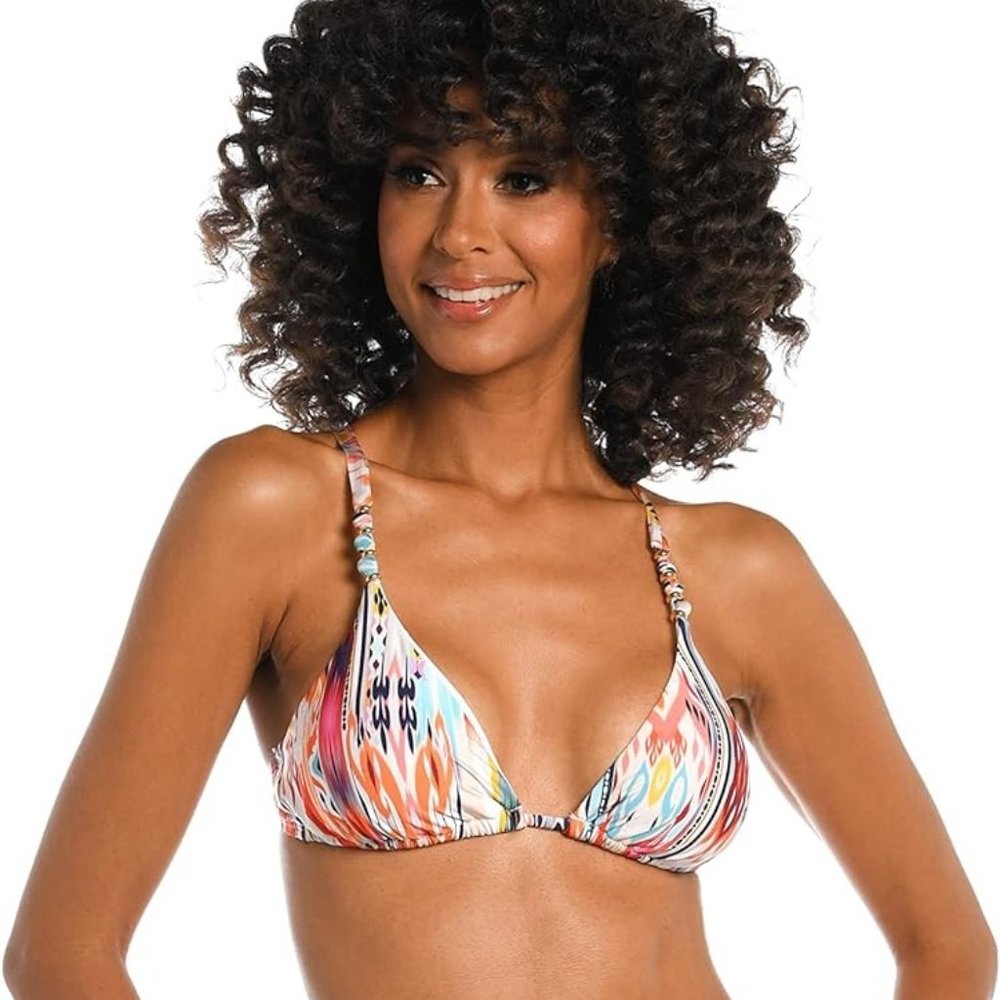 La Blanca Women's Standard Swimsuit Top Size 6. F57